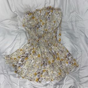 Snatched romper dress